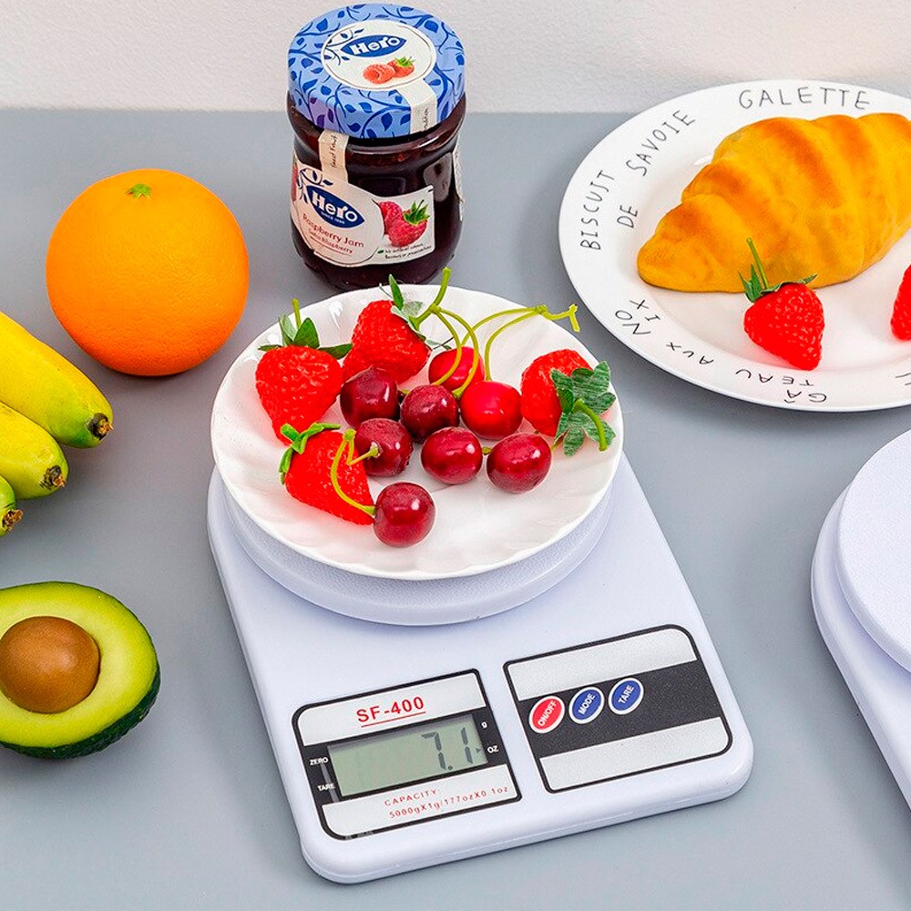 Balança Digital 10kg Para Cozinha Alimentação Saudável - Trovy