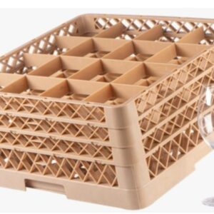 Rack Gaveta P/ Lavagem De Copos E Taças 16 Peças 230mm